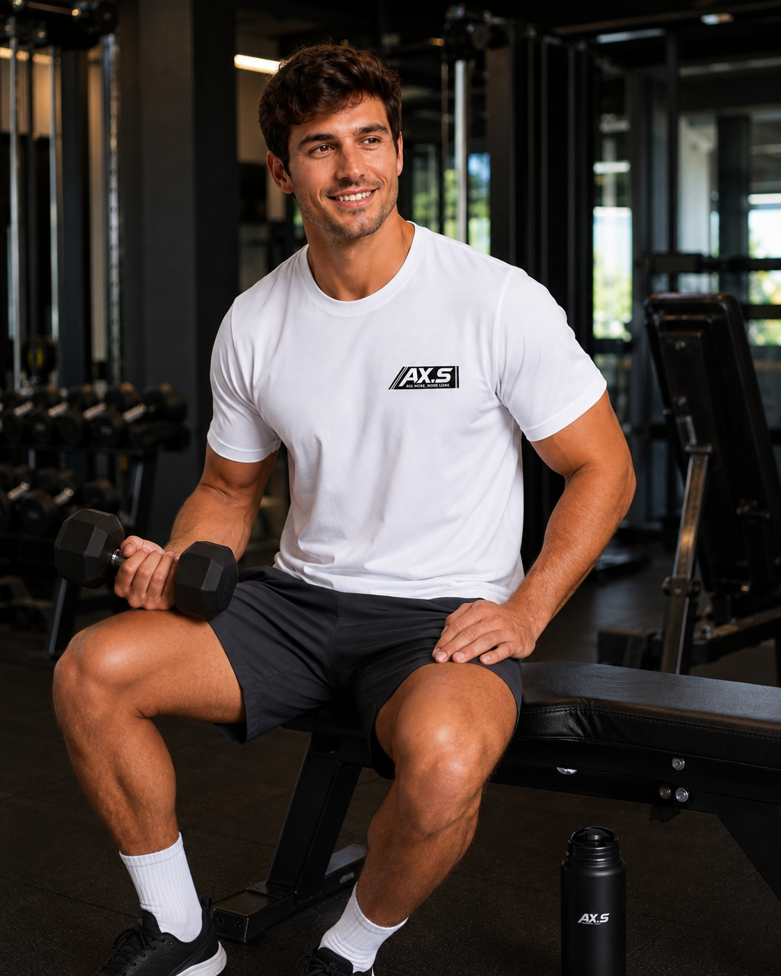 Camiseta Pima Masculina para alta performance