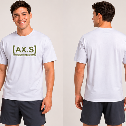 Oversized Branco 100% Algodão | AXIOMA.SUPPLY