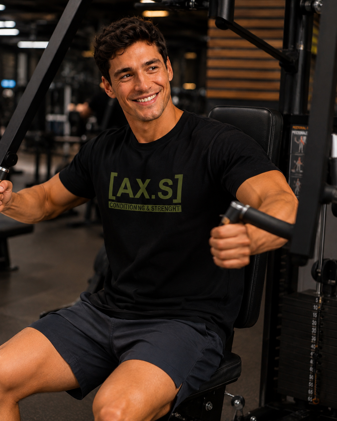 Camiseta Oversized Preto Algodão 100% | Axioma.Supply