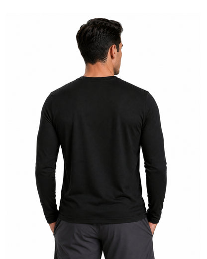Camisa Manga Longa Dryfit UV Masculina Preta | Axioma.Supply