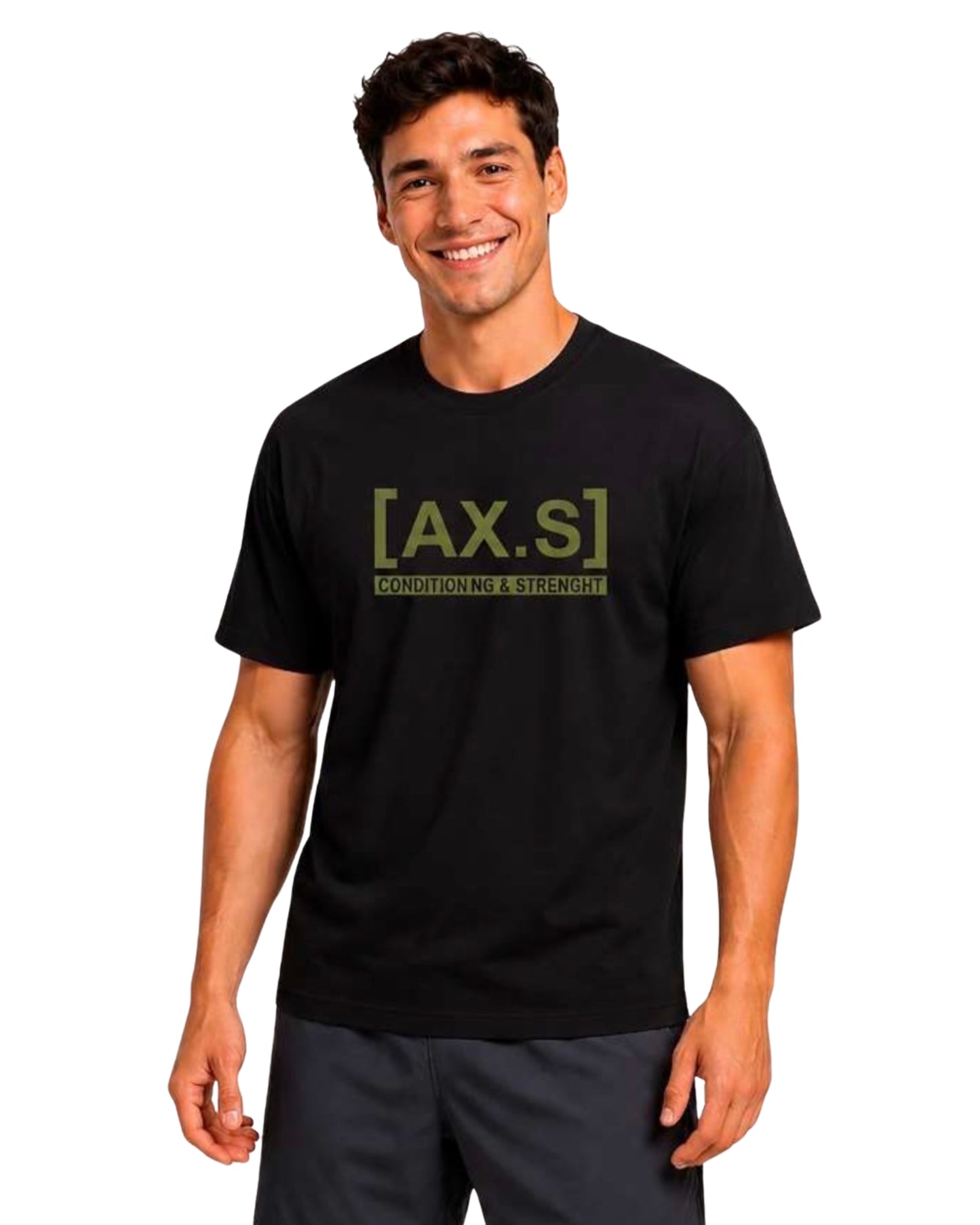 Camiseta Oversized Preto Algodão 100% | Axioma.Supply
