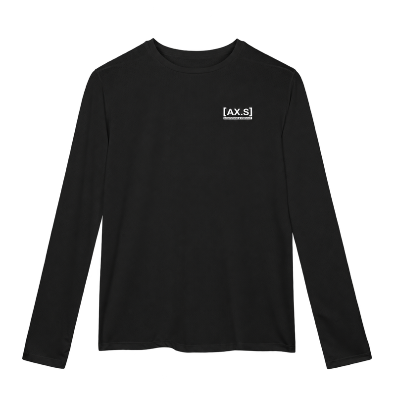 Camisa Manga Longa Dryfit UV Masculina Preta | Axioma.Supply
