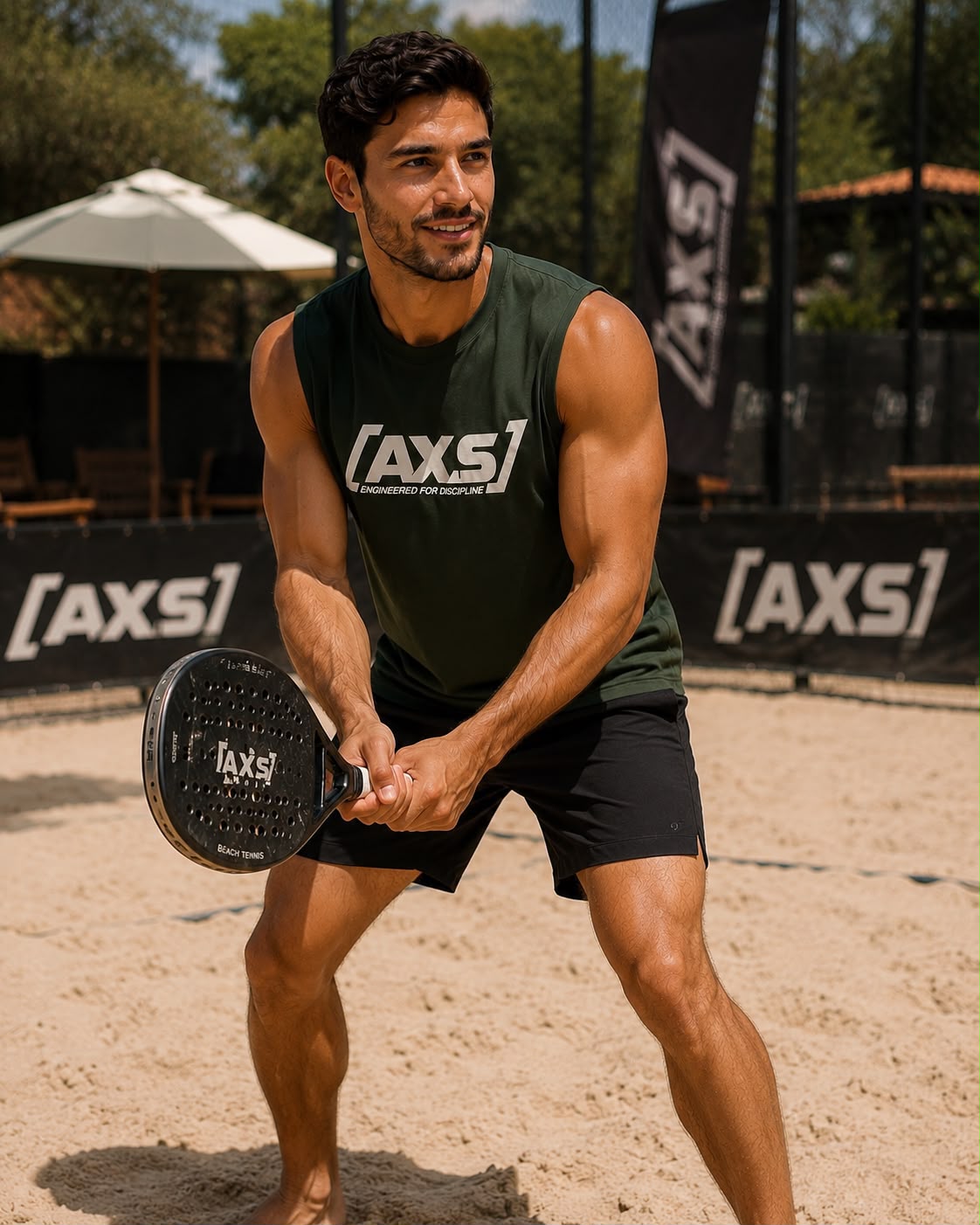 Regata Tech Verde Militar Masculina | Axioma.Supply