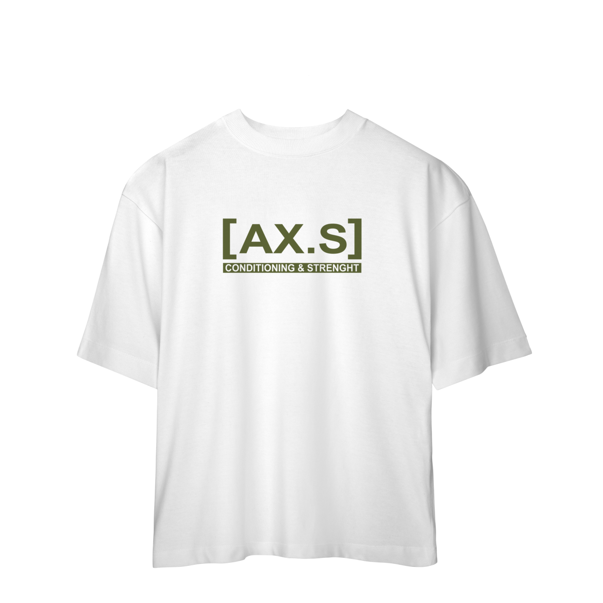 Oversized Branco 100% Algodão | AXIOMA.SUPPLY