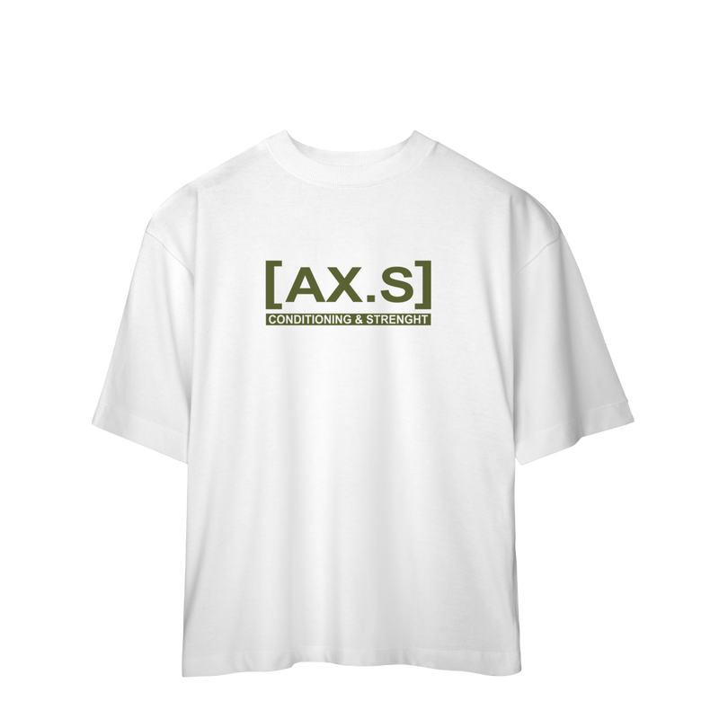 Oversized Branco 100% Algodão | AXIOMA.SUPPLY