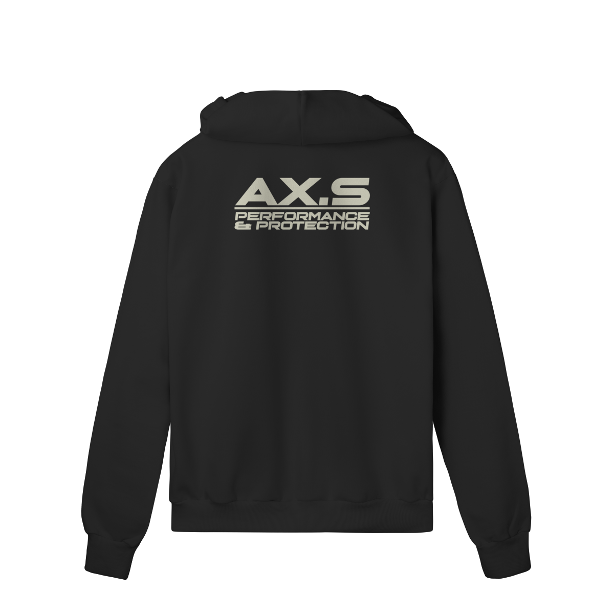 Moletom Premium Zíper e Capuz Preto | Axioma.Supply